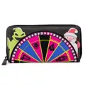 Loungefly The Nightmare Before Christmas Roulette Wheel Zip Wallet at Spencer's