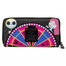 Loungefly The Nightmare Before Christmas Roulette Wheel Zip Wallet at Spencer's