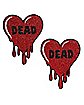 Dead Drippy Heart Pasties
