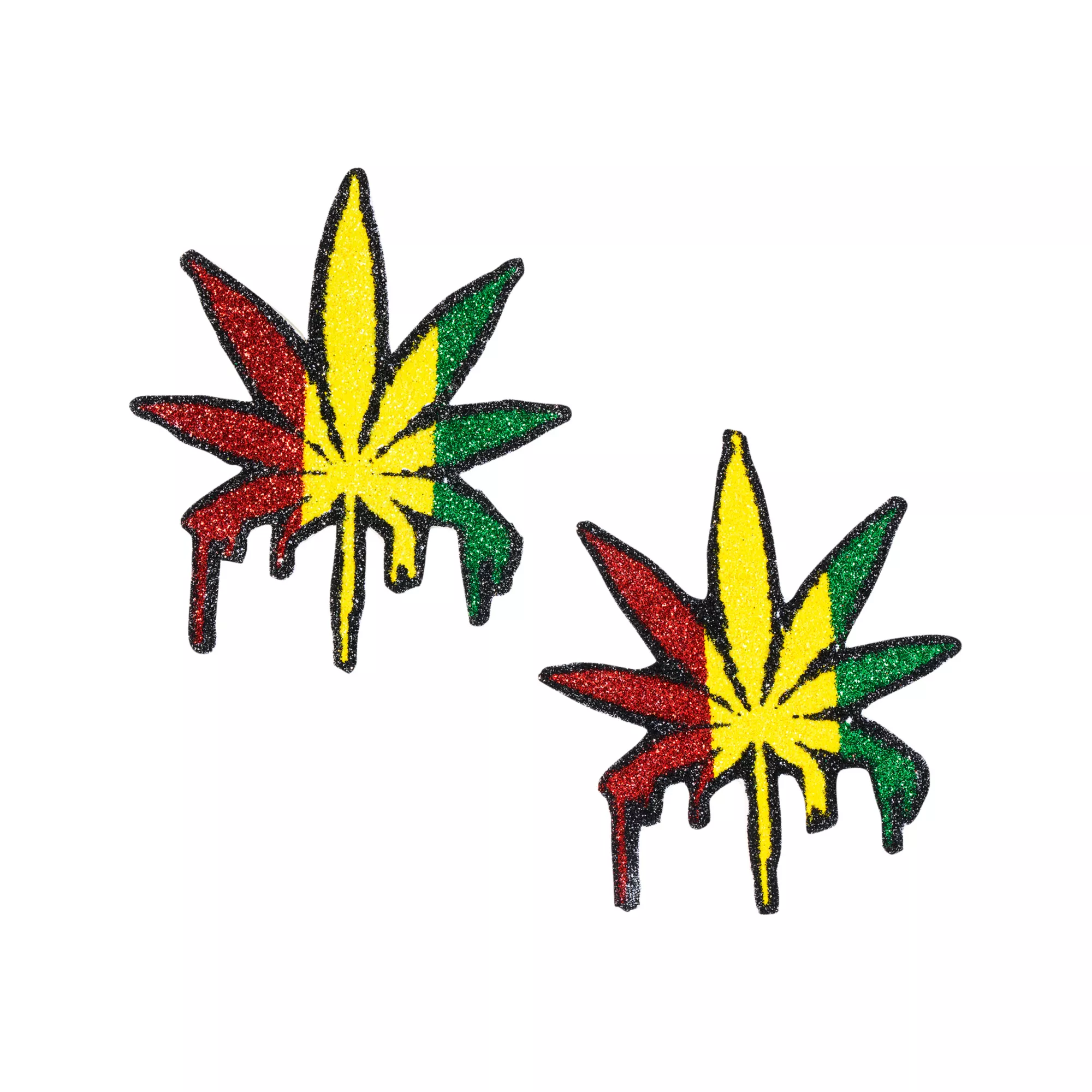 Rasta Leaf Drip Nipple Pasties at Spencer's