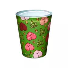 Dollar Sign Butts and Weed Leaf Shot Glass - 1.5 oz. at Spencer's