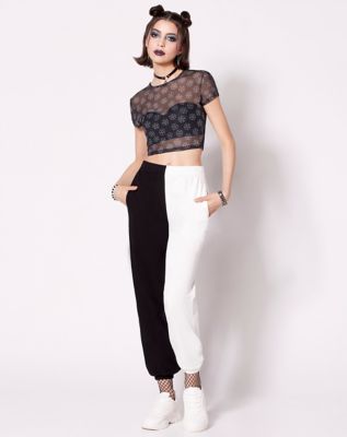 Pentagram crop top