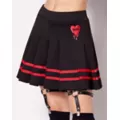 Dead Drippy Heart Skirt at Spencer's