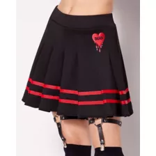 Dead Drippy Heart Skirt at Spencer's