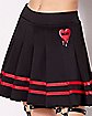 Dead Drippy Heart Skirt