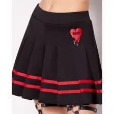 Dead Drippy Heart Skirt at Spencer's