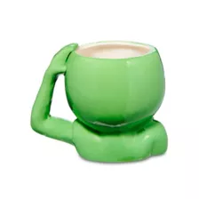 Smoking Alien Molded Coffee Mug - 20 oz. at Spencer's