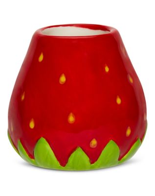 Molded Strawberry Shot Glass - 1.5 oz.