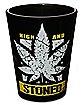 High and Stoned Shot Glass - 1.5 oz.