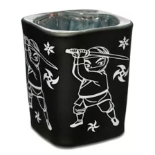 Square Black Ninja Shot Glass - 2 oz. at Spencer's