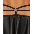Black Pentagram Strappy Skirt at Spencer's
