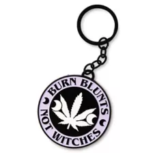 Burn Blunts Not Witches Keychain at Spencer's
