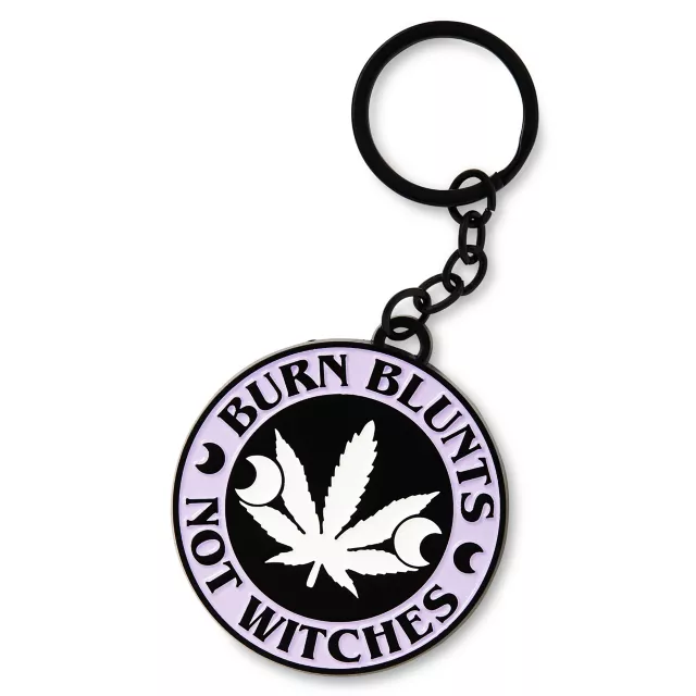 Burn Blunts Not Witches Keychain at Spencer's