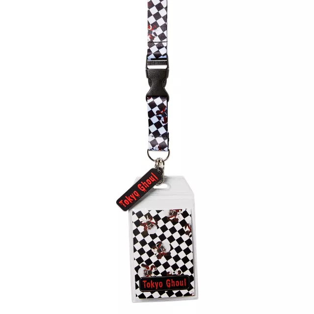 Checkered Tokyo Ghoul Lanyard at Spencer's