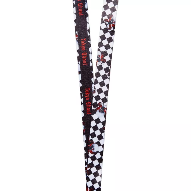 Checkered Tokyo Ghoul Lanyard at Spencer's