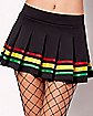 Rasta Striped Skirt