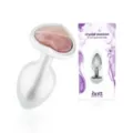 Crystal Passion Rose Quartz Butt Plug 3 Inch - Hott Love at Spencer's