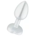 Crystal Passion Rose Quartz Butt Plug 3 Inch - Hott Love at Spencer's