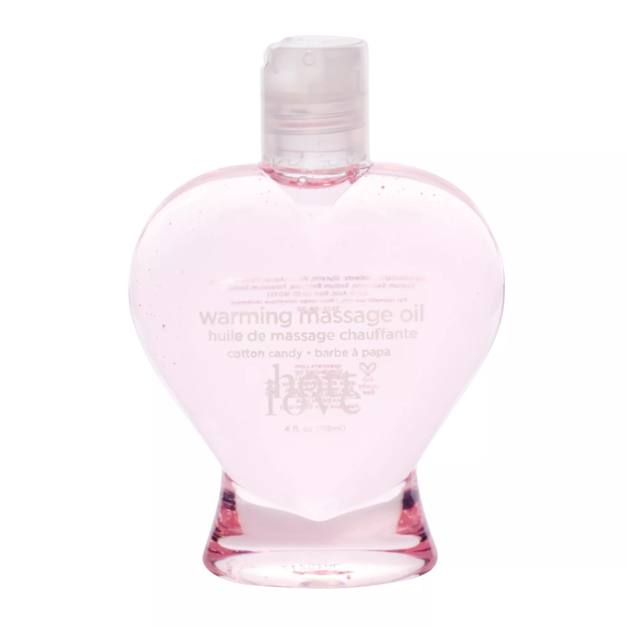 Cotton Candy Warming Massage Oil 4 oz. - Hott Love at Spencer's