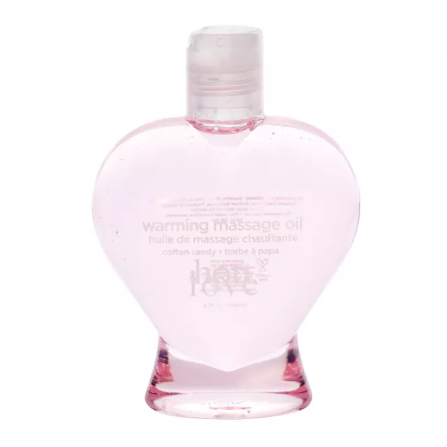 Cotton Candy Warming Massage Oil 4 oz. - Hott Love at Spencer's