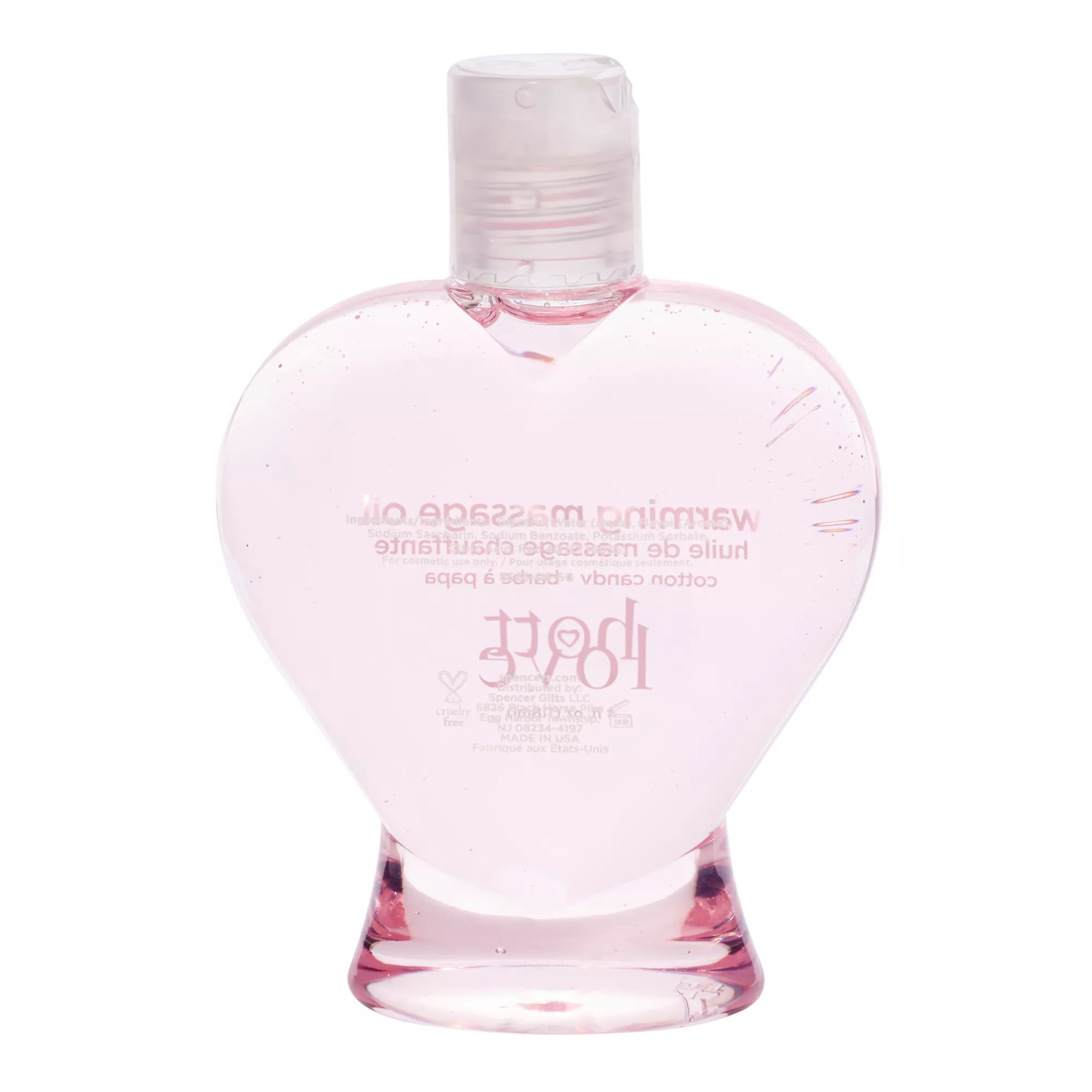 Cotton Candy Warming Massage Oil 4 oz. - Hott Love at Spencer's