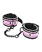 Pink Textured Handcuffs