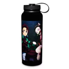 Tanjiro and Nezuko Water Bottle - 40 oz. at Spencer's