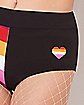Lesbian Pride Booty Shorts