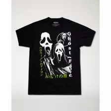 Ghost Face Kanji T Shirt at Spencer's
