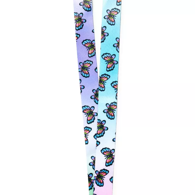 Butterfly Bitch Lanyard at Spencer's