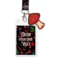 Mushroom Grow Your Own Way Lanyard at Spencer's