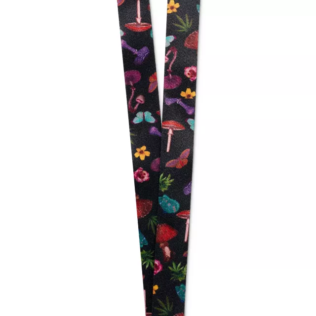 Mushroom Grow Your Own Way Lanyard at Spencer's