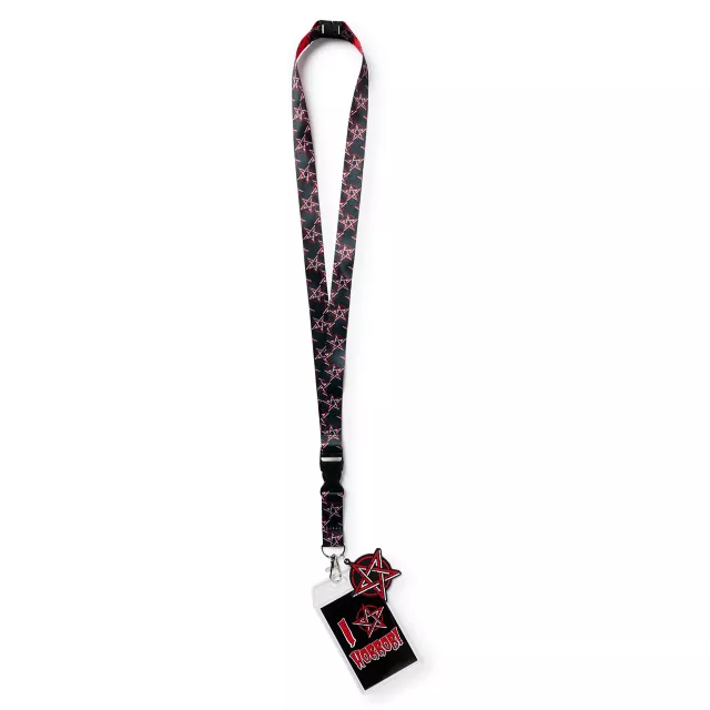 I Love Horror Lanyard at Spencer's
