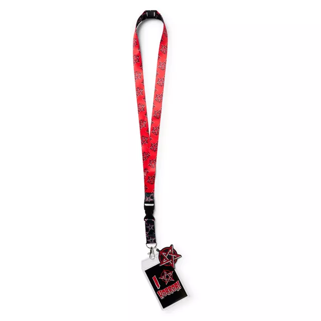 I Love Horror Lanyard at Spencer's
