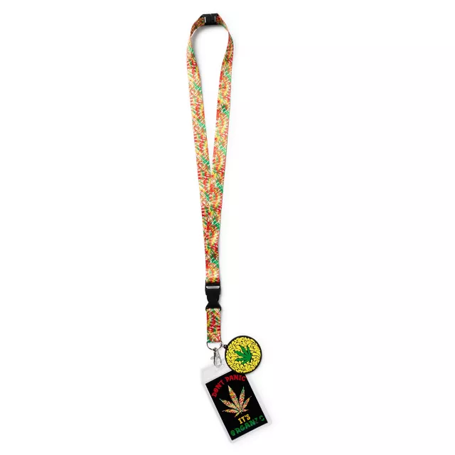 Don't Panic It's Organic Lanyard at Spencer's