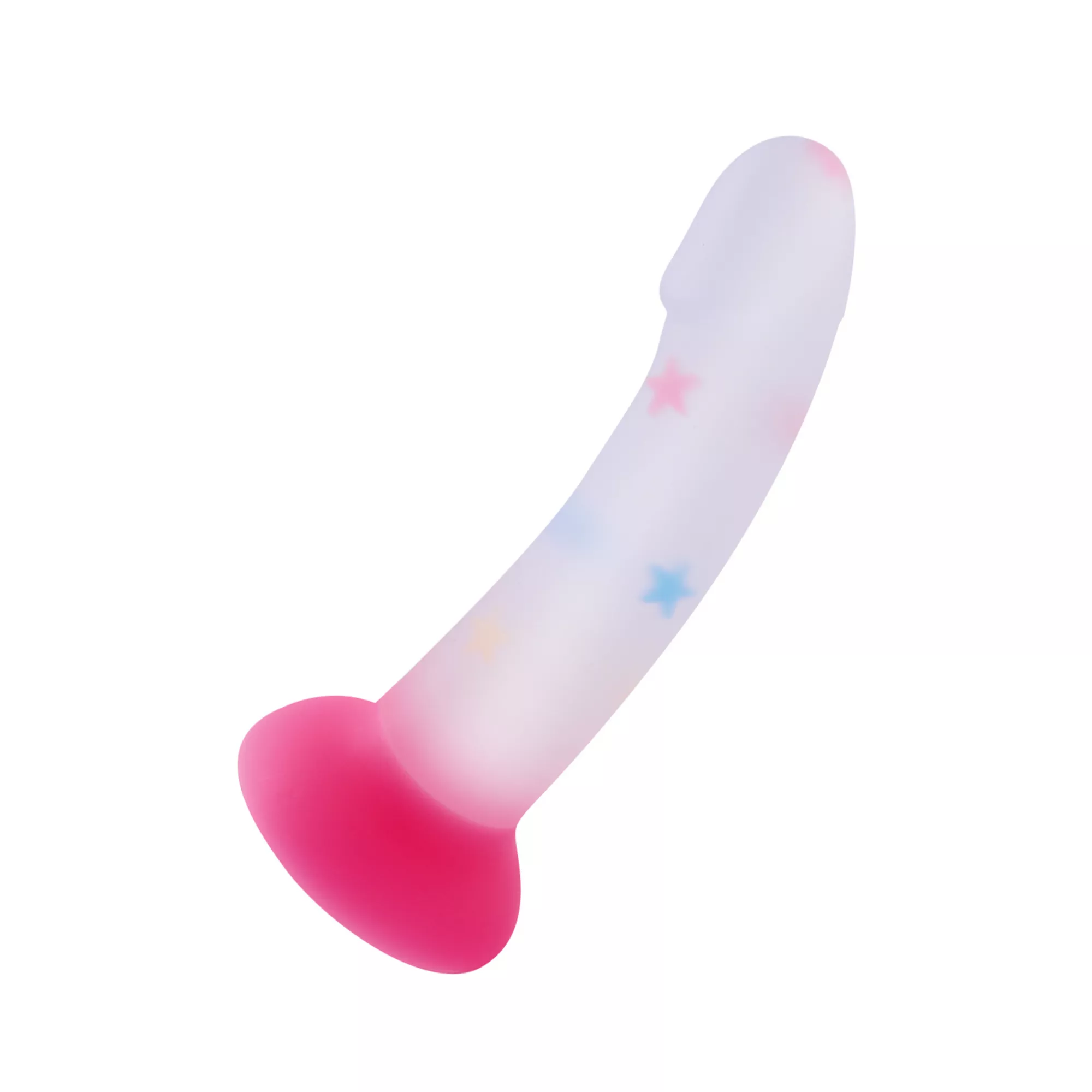Glow in the Dark Star Struck Suction Cup Confetti Dildo - Hott Love Extreme at Spencer's