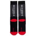 Light and Ryuk Death Note Crew Socks at Spencer's