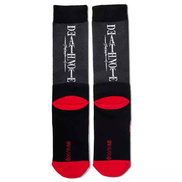 Light and Ryuk Death Note Crew Socks at Spencer's