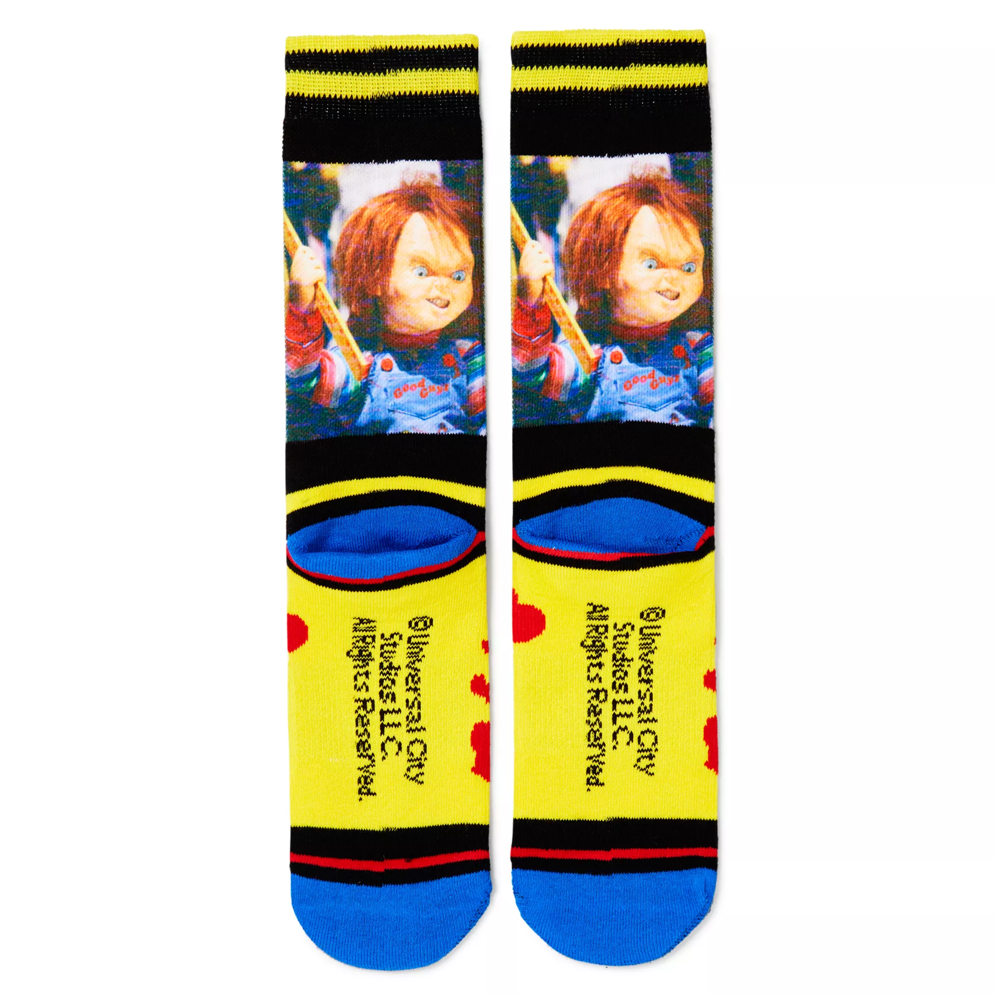 Chucky Crew Socks - Child's Play at Spencer's