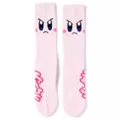 Pink Kirby Athletic Crew Socks at Spencer's