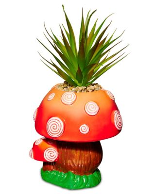Molded Mushroom Planter