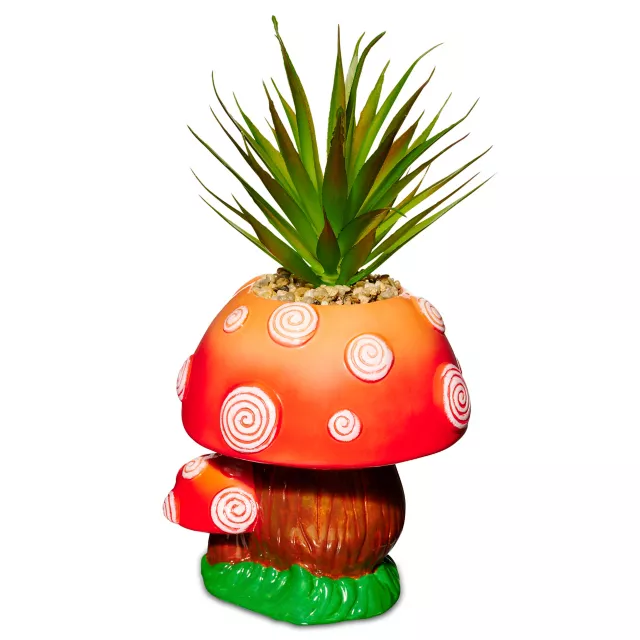 Molded Mushroom Planter at Spencer's