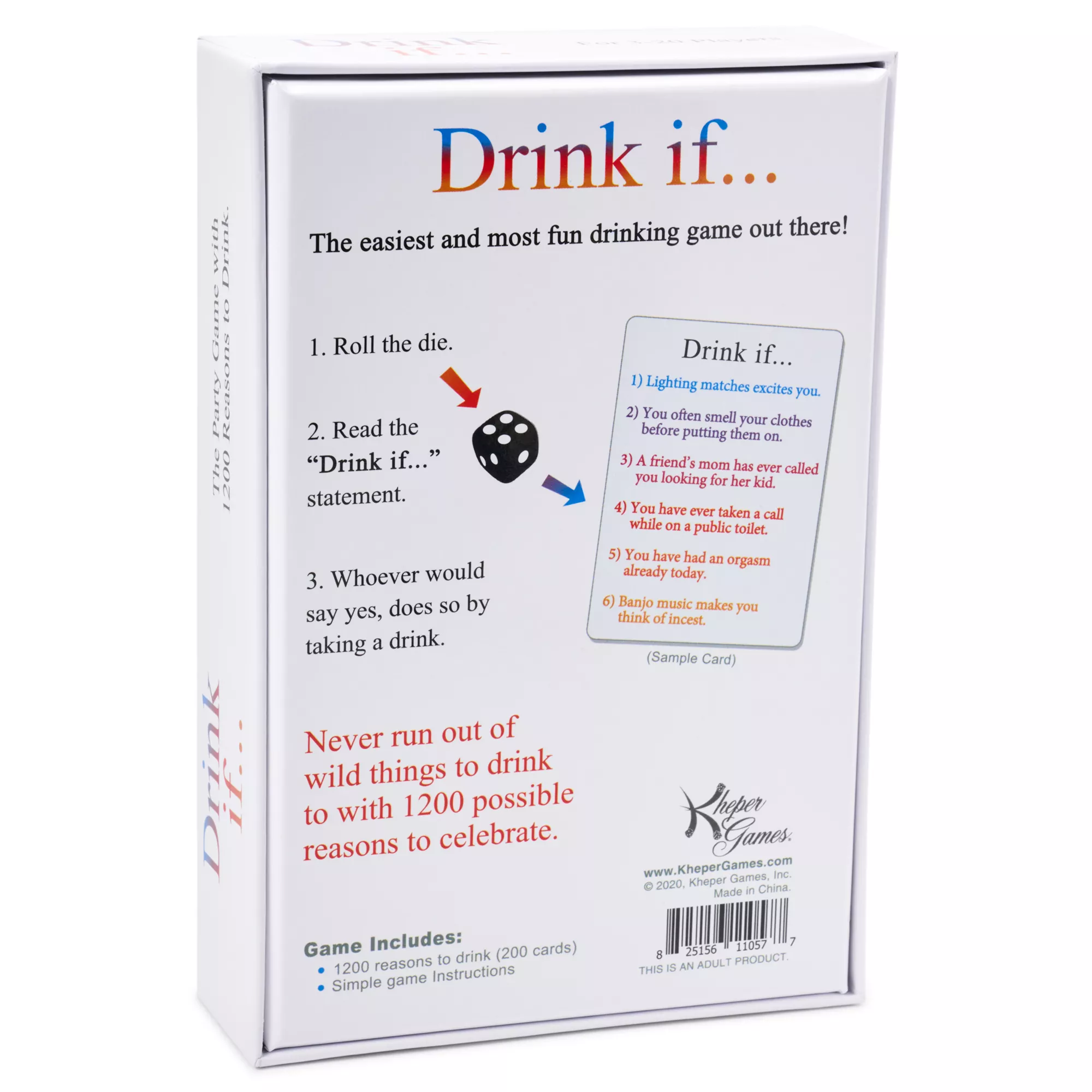 Drink If... Card Game at Spencer's