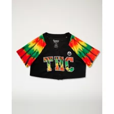 Rasta THC Crop Top Jersey at Spencer's