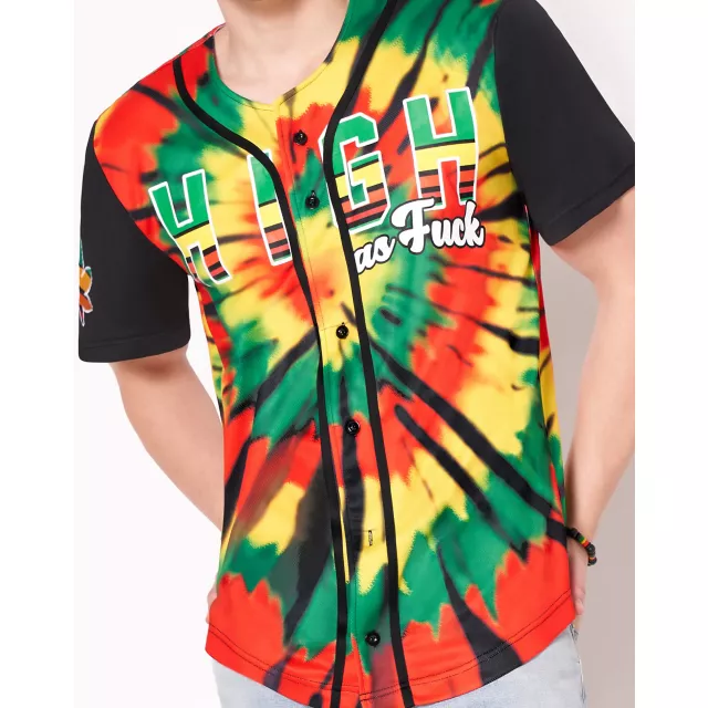 High AF Baseball Jersey at Spencer's