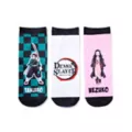 Multi-Pack Demon Slayer Character Crew Socks at Spencer's