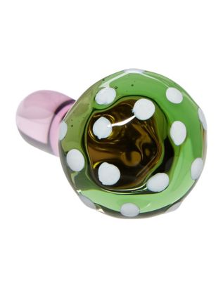 Mushroom Glass Dildo - 5.5 Inch