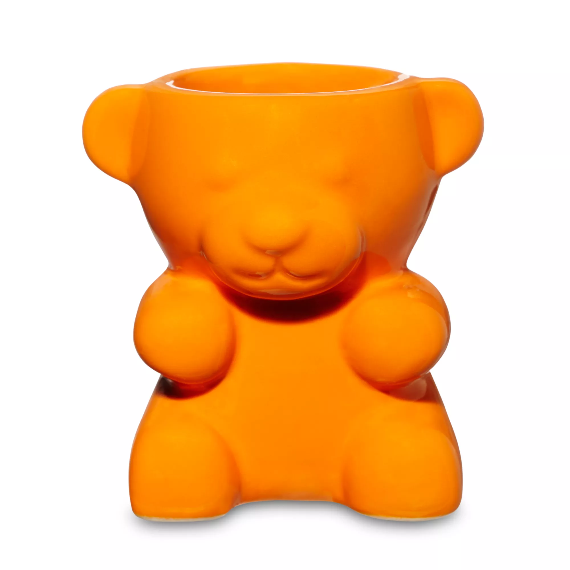 Molded Gummy Bear Shot Glass Orange - 3 oz. at Spencer's