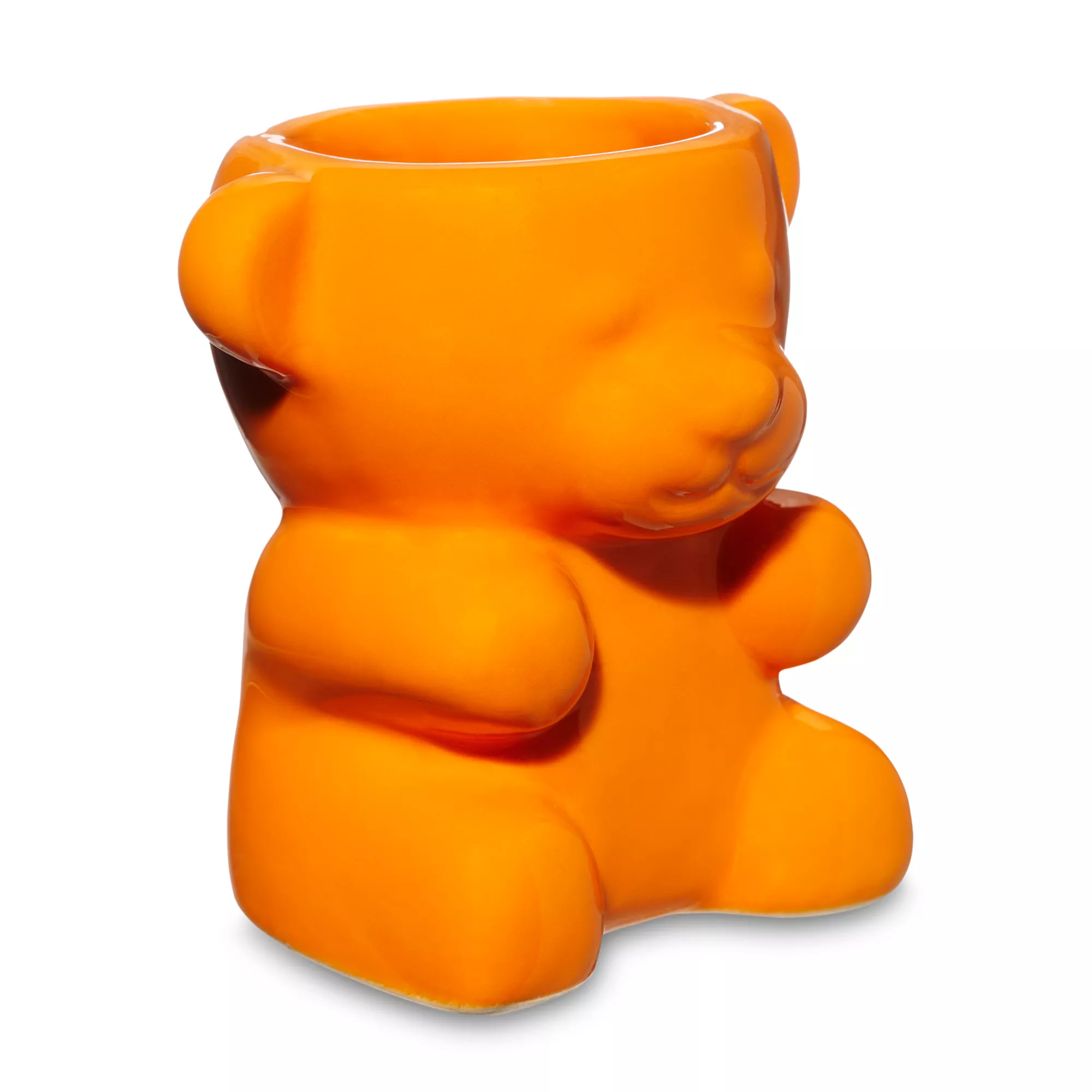 Molded Gummy Bear Shot Glass Orange - 3 oz. at Spencer's