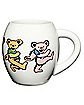 Dancing Bears Oval Coffee Mug 18 oz. - Grateful Dead